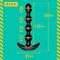 【3910円★数量限定】メス堕ちバックバイブ9 アナルビーズ LOCK<お一人様1点限り>